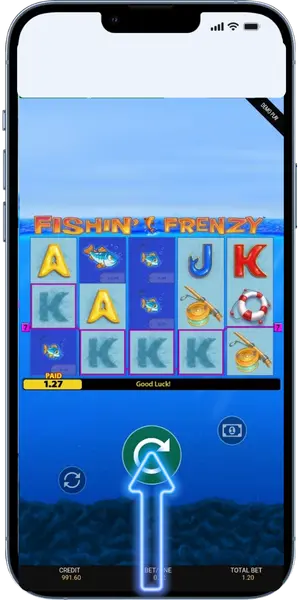 Fishin' Frenzy Use the demo mode to practise